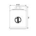 Oljni filter MIW PO22003 (alt. HF197) za ATV POLARIS Phoenix 200 2005-2011, BENELLI ZenZero 350 2012-2013