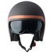 Jet čelada GMS RIDE ZG11702 matt black-bronze 2XL