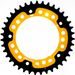 Rear sprocket SUPERSPROX STEALTH RST-1800:39-GLD zlata 39T, 530