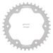 Rear ALU sprocket SUPERSPROX RAL-613:39-BLK črna 39T, 525
