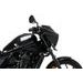 Semifairing PUIG MIRAGE 21460F dark smoke gloss black housing