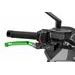 Brake lever without adapter PUIG 4.0 4110VR poklopna (foldable) green/red