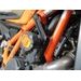 Crash sliders RDMOTO KTM13N blue polyamide with black caps