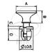 Plastic rivets JMT 10 pieces