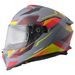 Integralna čelada GMS GELERO ZG12701 matt grey-yellow-blue L