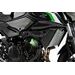 Frame sliders PUIG R19 22011N black with grey rubber