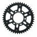 Rear sprocket SUPERSPROX STEALTH RST-816:45-BLK črna 45T, 530