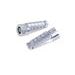 Footpegs without adapters PUIG RACING 6301P srebrna