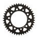 Aluminijasti zadnji verižnik (zobnik) SUPERSPROX RAL-1304:42-BLK črna 42T, 525