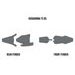 Mud deflector TwinAir 177767503 Fender foam