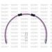 RACE Front brake hose kit Venhill POWERHOSEPLUS APR-10001F-PU (1 cev v kompletu) Purple hoses, chromed fittings