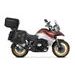 Set of SHAD TERRA TR40 adventure saddlebags and SHAD TERRA aluminium top case TR55 PURE BLACK, including mounting kit SHAD QJMOTOR SRT800/X