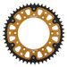 Verižni set EK - Srebrna chain 520 SRO, O-ring, CHK front sprocket SUPERSPROX, CHK rear sprocket SUPERSPROX STEALTH za APRILIA MXV 4.5 2010-2012