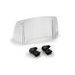 Multiadjustable visor PUIG 2.0 20764W clip-on prozorna
