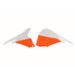 Airbox covers POLISPORT 8455200001 white/orange KTM