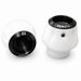 Crash protectors RDMOTO KTM13N bela with black caps za KTM Super Duke 1290 / R 2014-2025, KTM Super Duke 1390 R / R EVO 2024-2026