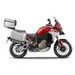 Komplet aluminijastih kovčkov z nosilci in ploščo SHAD TERRA, 48L zadnji kovček in 47L stranski kovčki SHAD Ducati Multistrada 1200 V4
