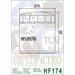 Oljni filter HIFLOFILTRO HF174B Črn