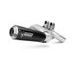 Dušilec (lonec) MIVV X-M1 B.038.LC4B Black Stainless Steel