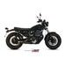 2 Silencer MIVV GHIBLI M.011.SGB Black painted stainless steel