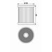 Oljni filter MIW Y4015 (alt. HF142)
