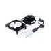 Radiator cooling fan and mounting kit SPAL EP-RFS-PLS14-RLYS-18 with cable and relay