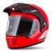 Motocross Helmet CASSIDA FORMX JAWA ROTAX red/ white/ gold/ black matt peak M