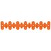 Exhaust head pipe guard POLISPORT ARMADILLO 8483800002 dolga (long) oranžna