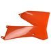 Radiator scoops POLISPORT 8428300001 (par) orange KTM