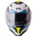 Integralna čelada GMS GELERO ZG12701 white-blue-yellow S