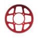 Aluminijasti zadnji verižnik (zobnik) SUPERSPROX RAL-6618:68-RED rdeč 68T, 420