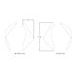 Front deflectors PUIG 3823W prozorna