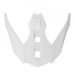 Helmet peak SHOT DROP SOLID A05-21OJ-A02-P01 white glossy