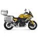 Komplet aluminijastih kovčkov z nosilci in ploščo SHAD TERRA, 37L zadnji kovček in 36L stranski kovčki SHAD BMW F 900 XR
