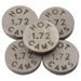 Shim HOT CAMS 5PK890172 5pk (diameter 8.90 mm, thick 17.2 mm)