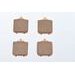 Zavorne obloge GOLDFREN 304 S33 STREET FRONT (1 set = 4 pcs)