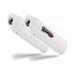Dual bolt-on silencer GPR ALBUS K.74.ALB White glossy