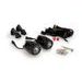 Auxiliary LED lights PUIG 3489N črna homologated, set