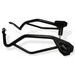 Engine guards RDMOTO CF79KD matt black with slider SL01