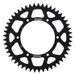 Rear ALU sprocket SUPERSPROX RAL-808:49-BLK črna 49T, 520
