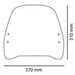 Windshield PUIG TRAFIC 21187W clear