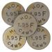 Shim HOT CAMS 5PK1000195 5pk (diameter 10.00 mm, thick 19.5 mm)