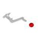Brake foot pedal PUIG 22815R rdeč adjustable