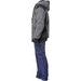 Kevlar hoodie GMS GRIZZLY JUNIOR ZG51800 black-grey 152