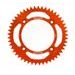 Rear ALU sprocket SUPERSPROX RAL-898:49-ORG oranžna 49T, 428