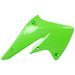 Radiator scoops POLISPORT 8410500007 (par) green 05