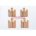 Zavorne obloge GOLDFREN 200 K5 (1 set = 4 pcs)
