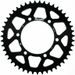 Aluminijasti zadnji verižnik (zobnik) SUPERSPROX RAL-480:47-BLK črna 47T, 525