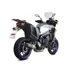 Full exhaust system 3x1 MIVV OVAL Y.069.L4C Titanium / Karbonska kapa