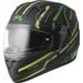 Integralna čelada GMS HEXAGO ZG12501 graphic green S